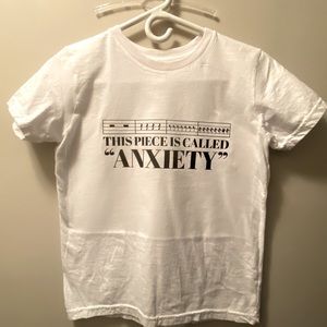 This piece is called anxiety tshirt
